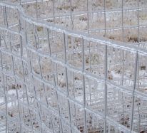 Fence in ice