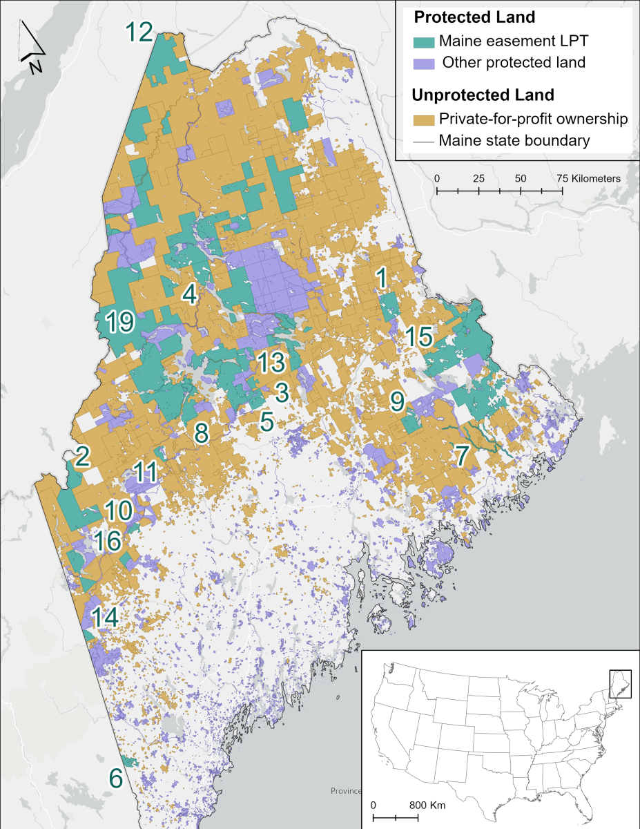 Maine Easement LPTs DISES