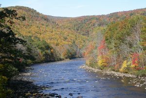 [The Deerfield River and the Berkshires, Western Massachusetts.]